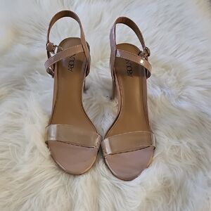 Abound Nude Strappy Heels